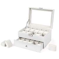 New design portable 20 slot cool watch box cheap